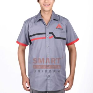 เสื้อยูนิฟอร์ม เสื้อช็อปแขนยาว k-42