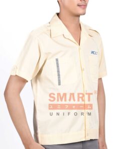 เสื้อยูนิฟอร์ม เสื้อช็อปแขนสั้น k-48