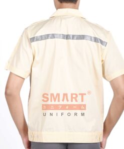 เสื้อยูนิฟอร์ม เสื้อช็อปแขนสั้น k-48