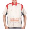 เสื้อยูนิฟอร์ม เสื้อช็อปแขนสั้น k-49