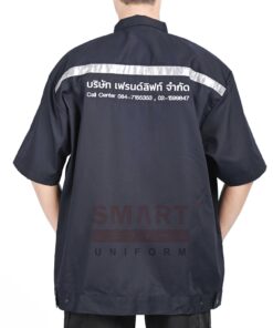 เสื้อยูนิฟอร์ม เสื้อช็อปแขนสั้น k-50