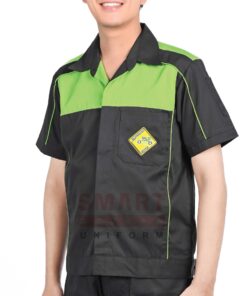 เสื้อยูนิฟอร์ม เสื้อช็อปแขนสั้น k-52