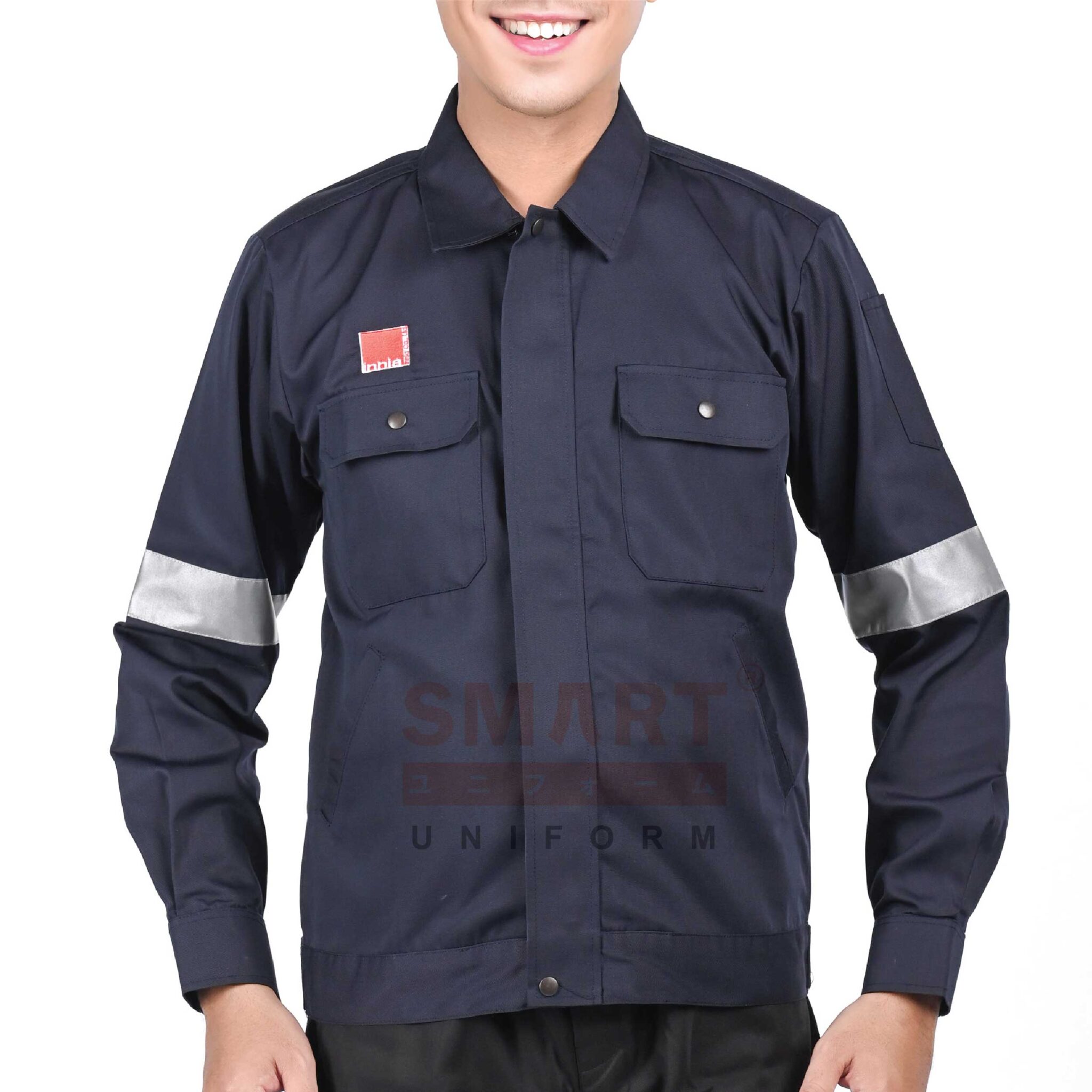 เสื้อยูนิฟอร์ม เสื้อช็อปแขนสั้น k-55