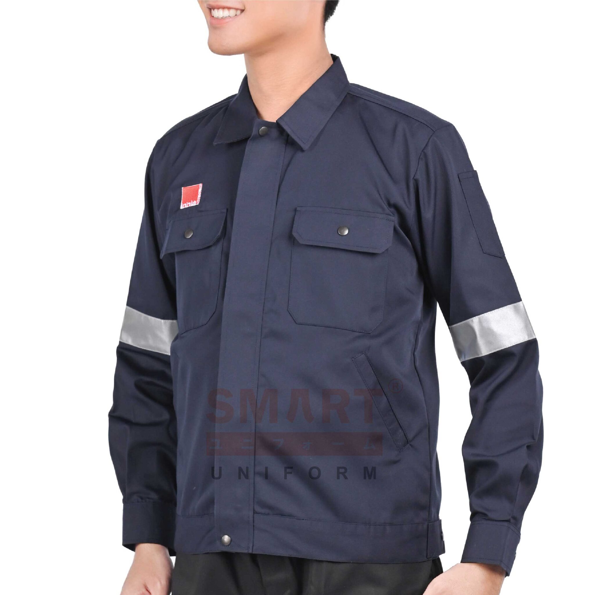 เสื้อยูนิฟอร์ม เสื้อช็อป k - 55 - 2 เสื้อยูนิฟอร์ม เสื้อช็อปแขนสั้น k-55