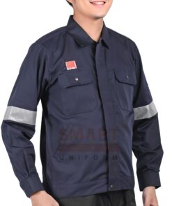 เสื้อยูนิฟอร์ม เสื้อช็อปแขนสั้น k-55