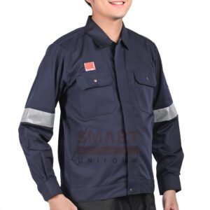 เสื้อยูนิฟอร์ม เสื้อช็อปแขนสั้น k-55