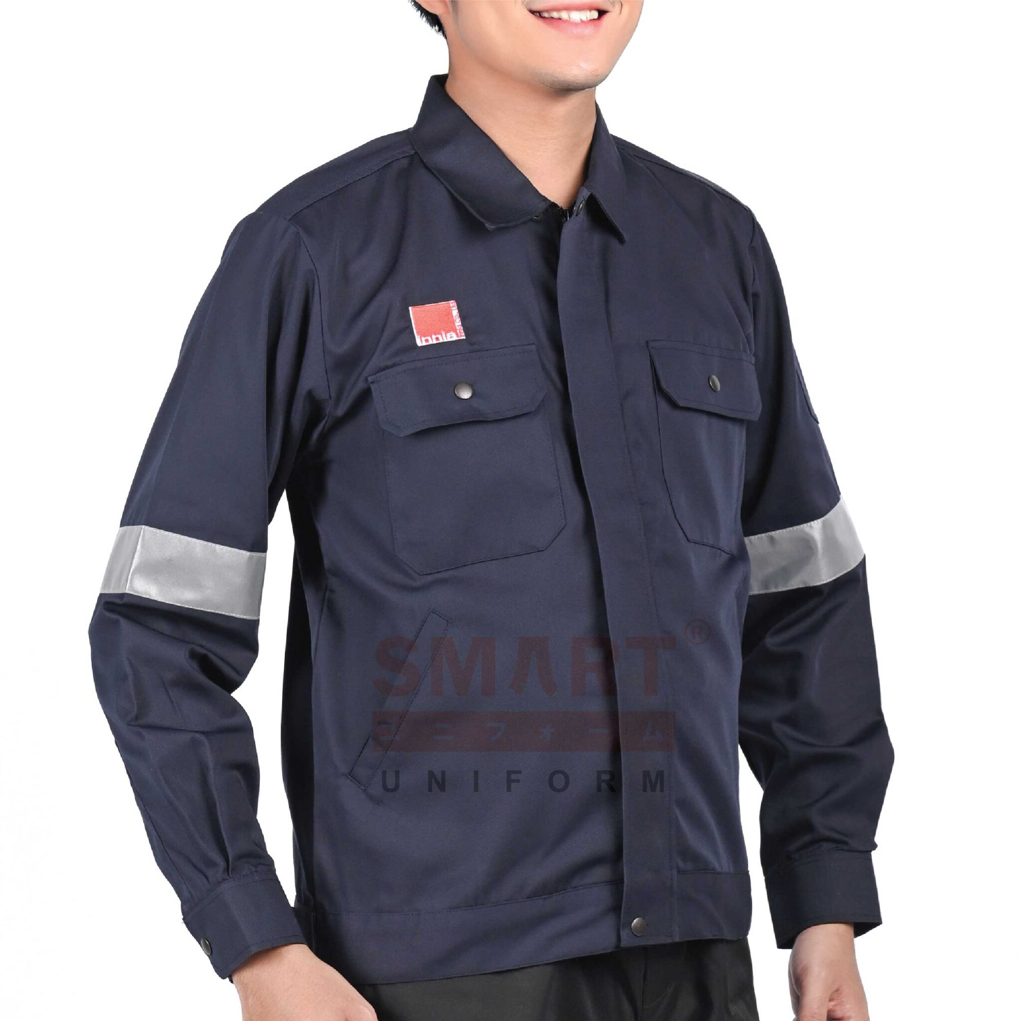 เสื้อยูนิฟอร์ม เสื้อช็อป k - 55 - 3 เสื้อยูนิฟอร์ม เสื้อช็อปแขนสั้น k-55