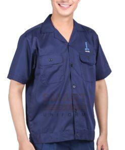 เสื้อยูนิฟอร์ม เสื้อช็อปแขนสั้น k-57