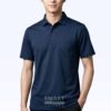 เสื้อโปโลสีกรม มีกระเป๋าพร้อมส่ง ผ้า Smart Dry ด้านหน้า