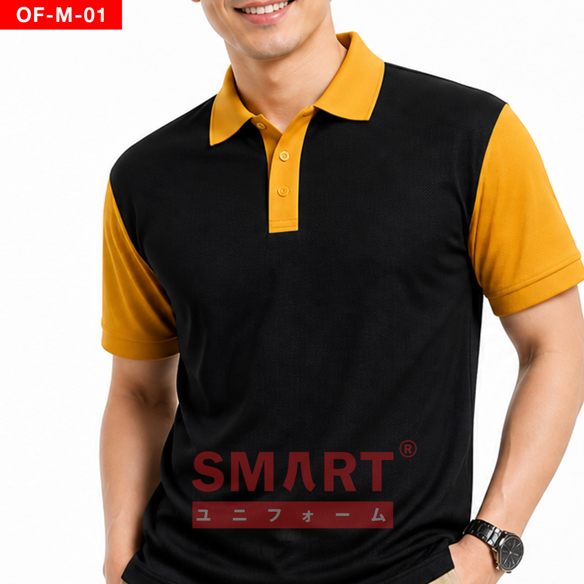 เสื้อพนักงานออฟฟิศชาย OF-M-01 ภาพสินค้า