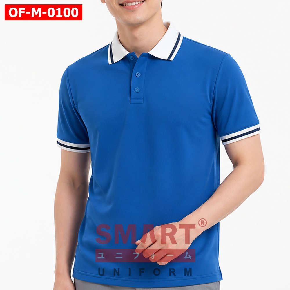 เสื้อพนักงานออฟฟิศชาย OF-M-0100 ภาพสินค้า