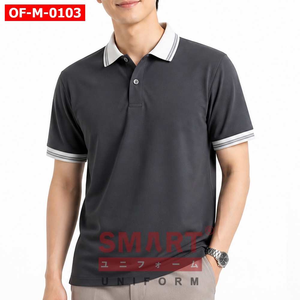 เสื้อพนักงานออฟฟิศชาย OF-M-0103 ภาพสินค้า