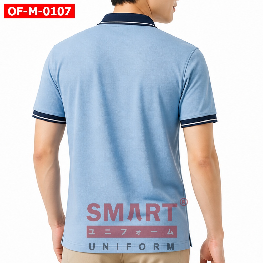 เสื้อพนักงานออฟฟิศชาย OF-M-0107 ภาพสินค้า