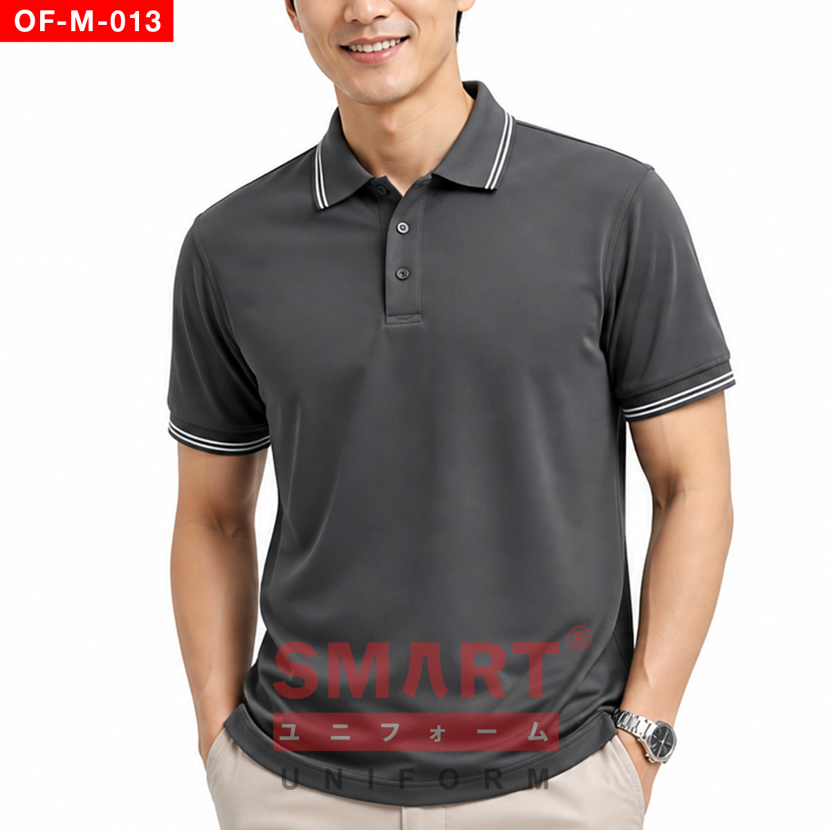 เสื้อพนักงานออฟฟิศชาย OF-M-013 ภาพสินค้า