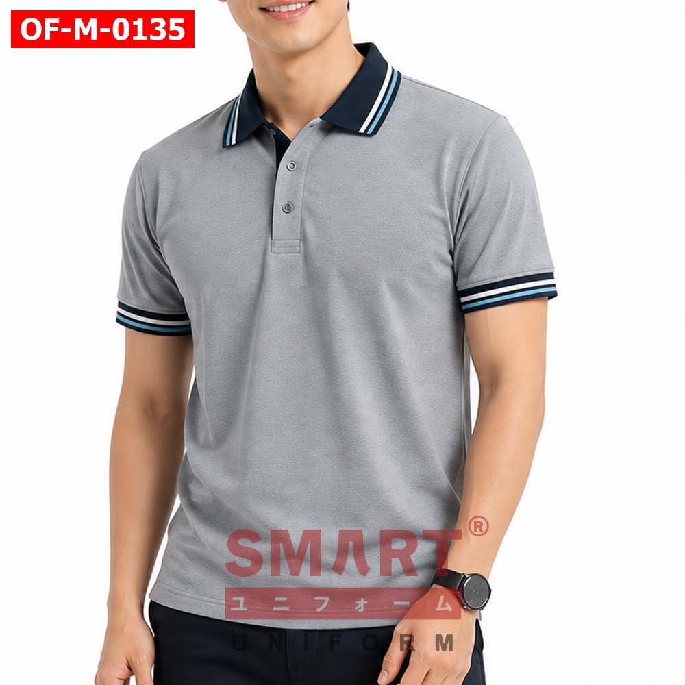 เสื้อพนักงานออฟฟิศชาย OF-M-0135 ภาพสินค้า