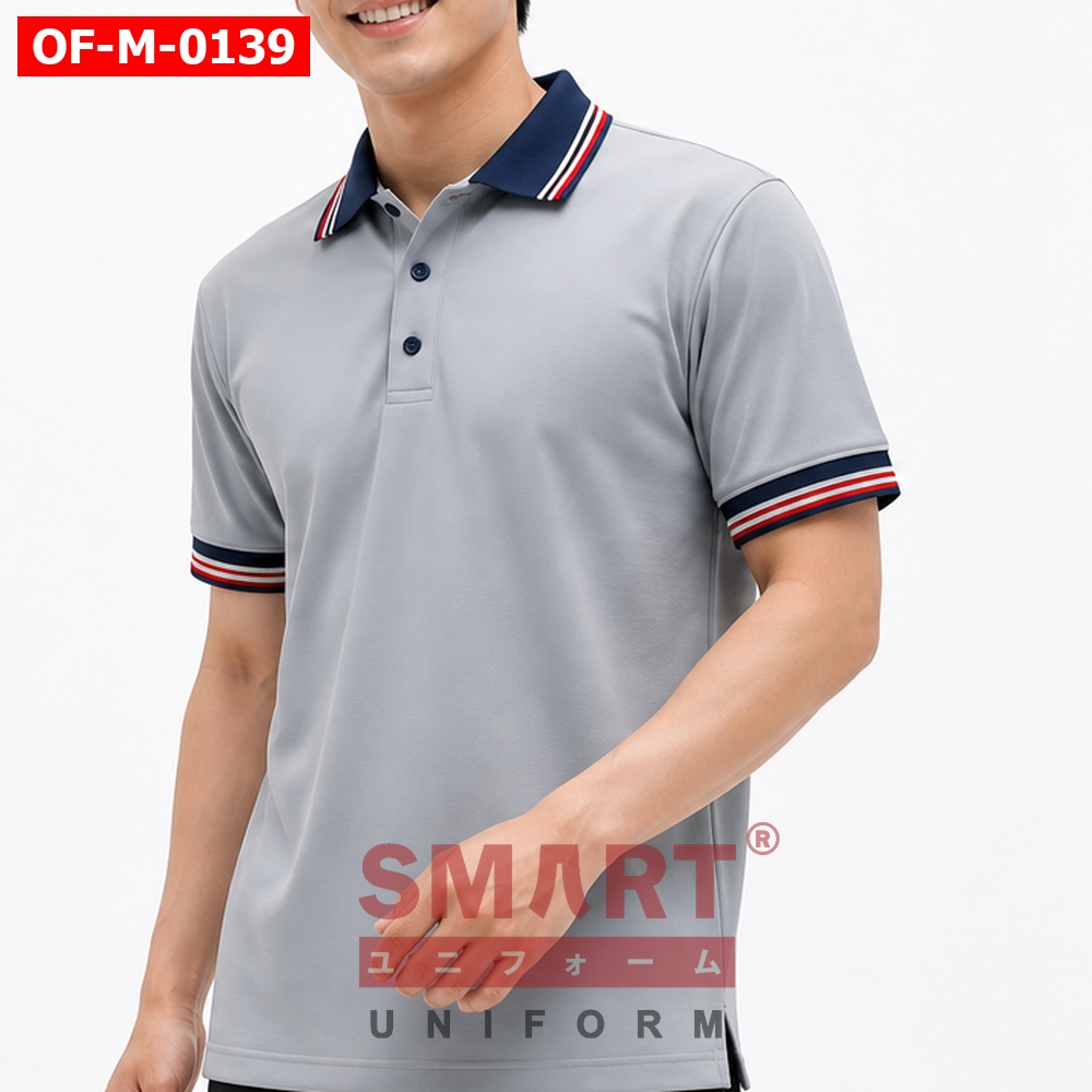 เสื้อพนักงานออฟฟิศชาย OF-M-0139 ภาพสินค้า