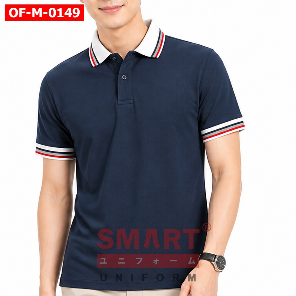 เสื้อพนักงานออฟฟิศชาย OF-M-0149 ภาพสินค้า