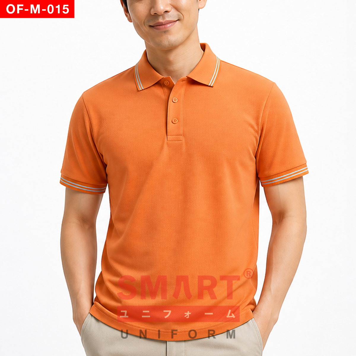 เสื้อพนักงานออฟฟิศชาย OF-M-015 ภาพสินค้า