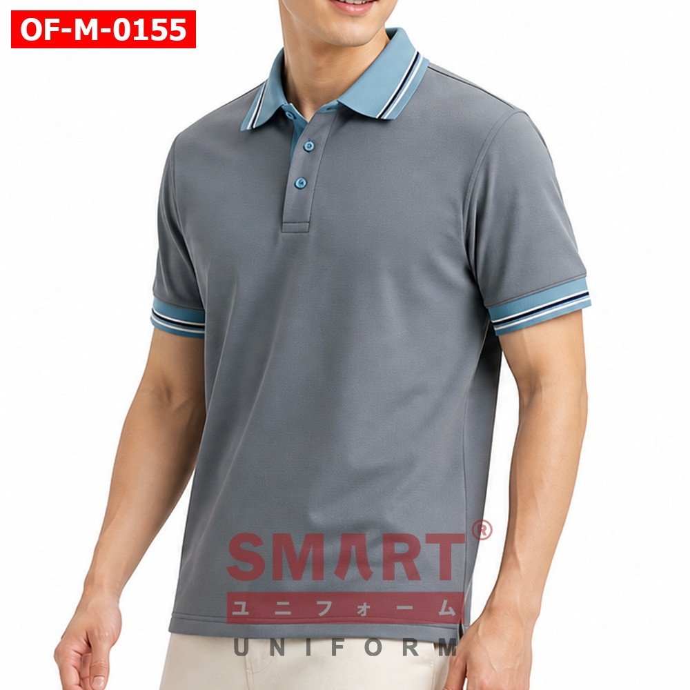 เสื้อพนักงานออฟฟิศชาย OF-M-0155 ภาพสินค้า