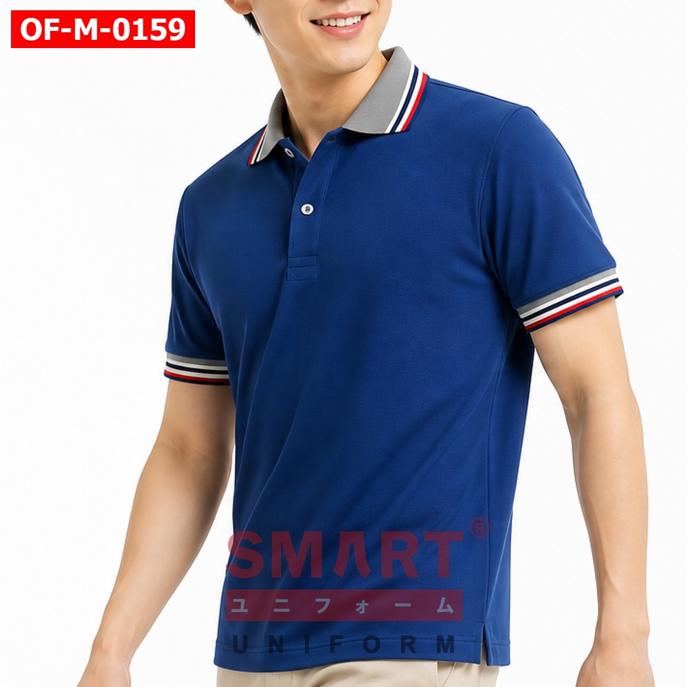 เสื้อพนักงานออฟฟิศชาย OF-M-0159 ภาพสินค้า