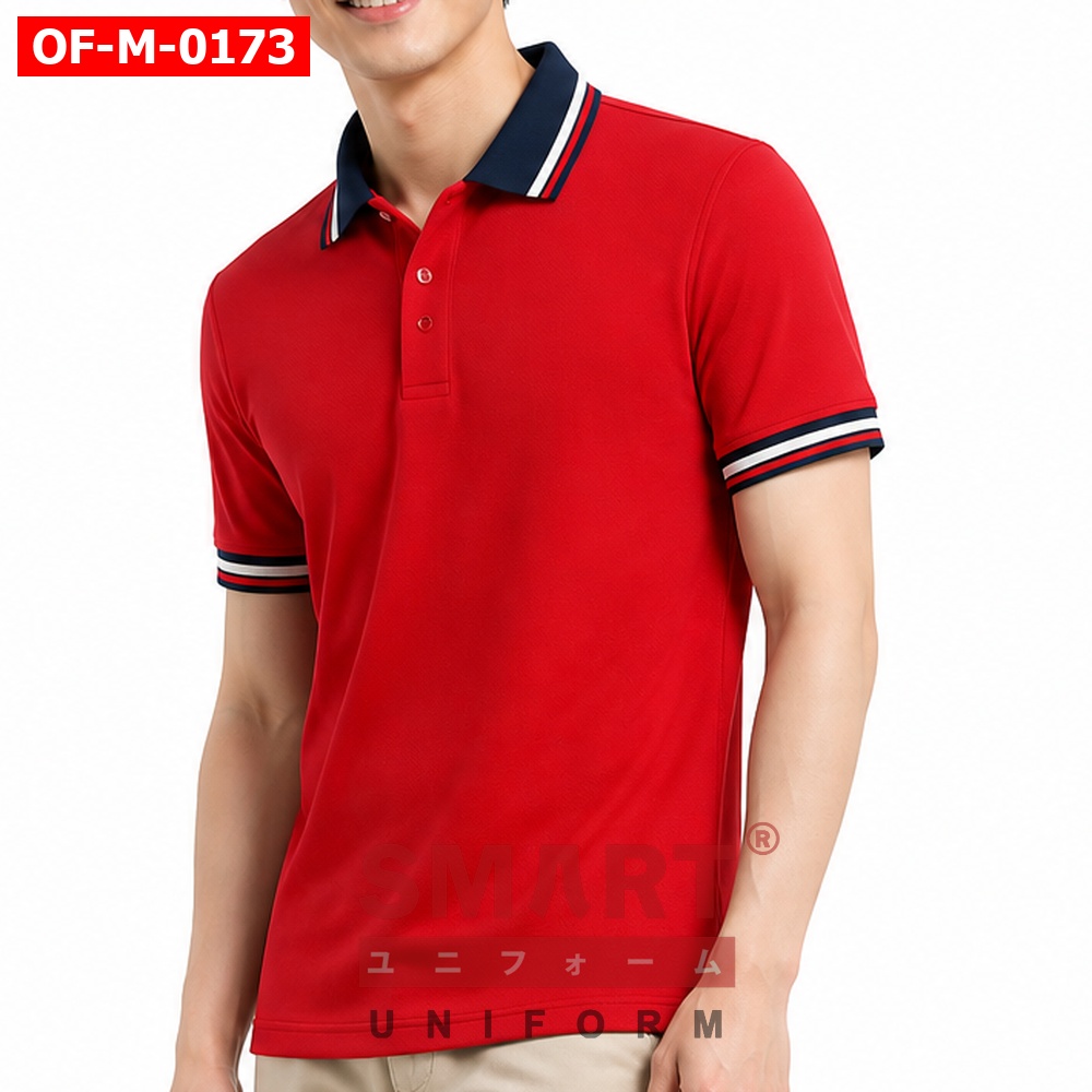 เสื้อพนักงานออฟฟิศชาย OF-M-0173 ภาพสินค้า