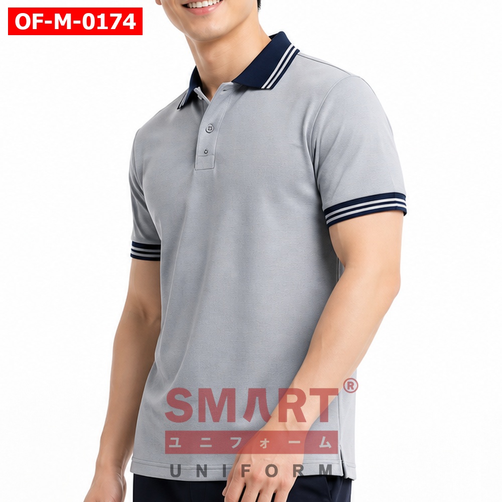 เสื้อพนักงานออฟฟิศชาย OF-M-0174 ภาพสินค้า