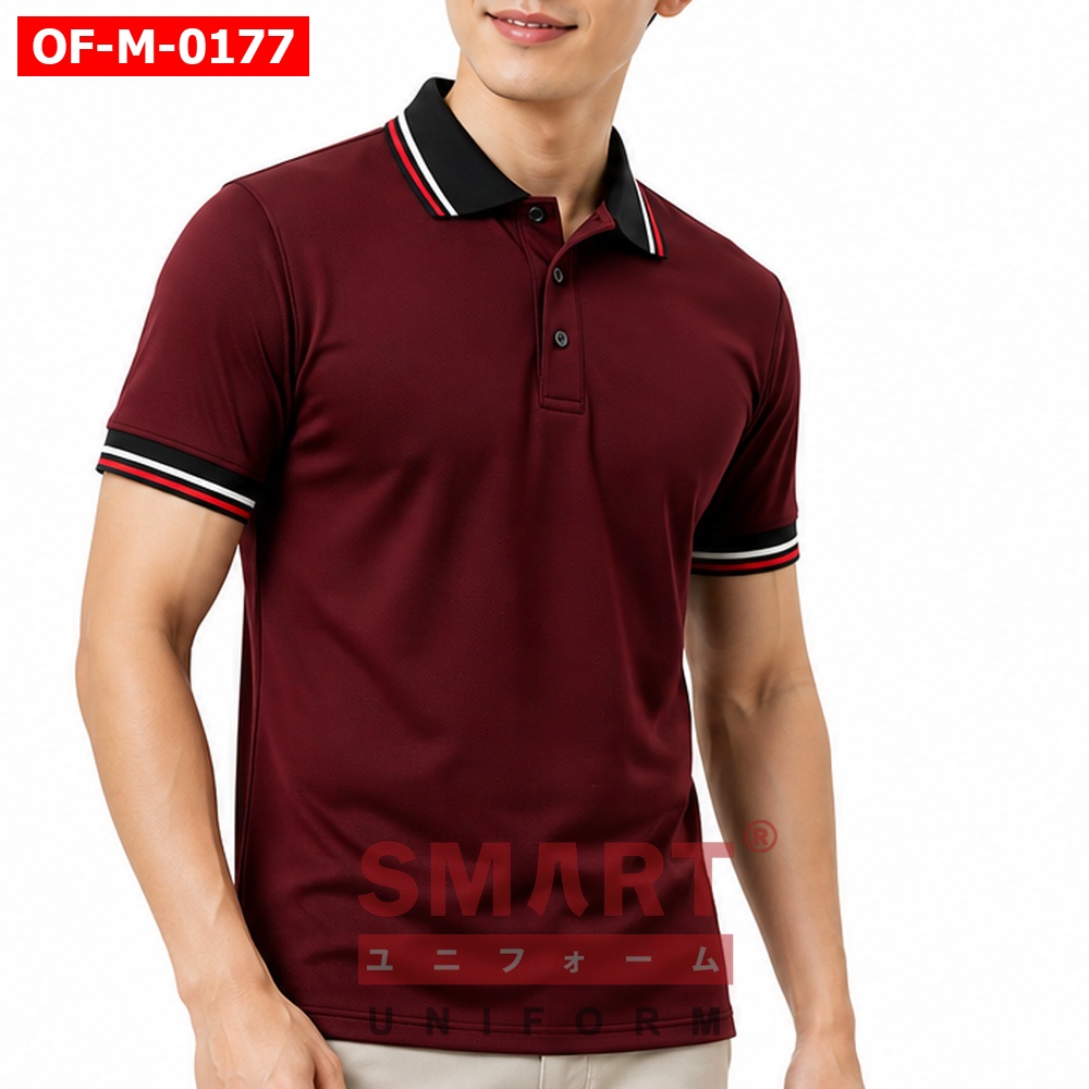 เสื้อพนักงานออฟฟิศชาย OF-M-0177 ภาพสินค้า