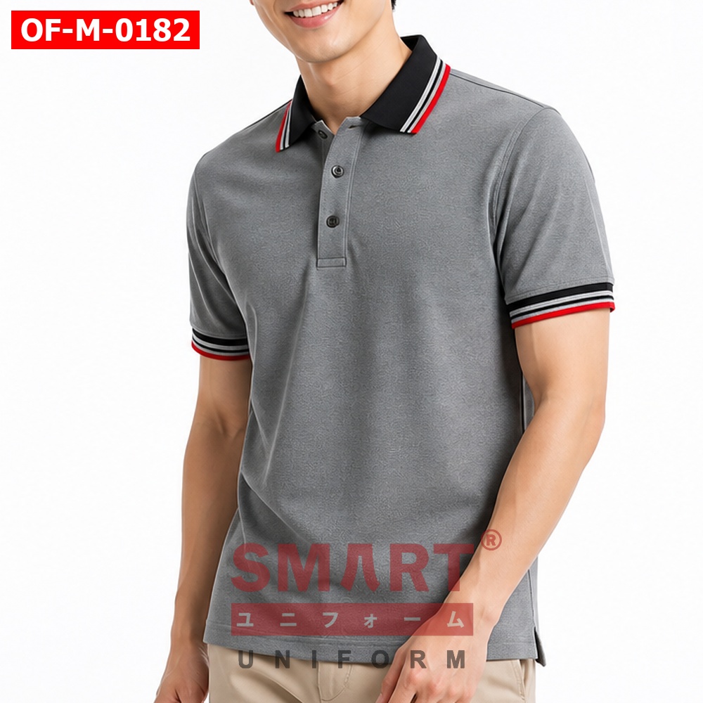 เสื้อพนักงานออฟฟิศชาย OF-M-0182 ภาพสินค้า