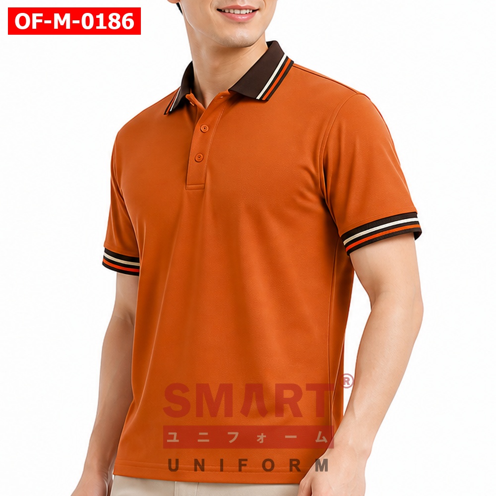 เสื้อพนักงานออฟฟิศชาย OF-M-0186 ภาพสินค้า