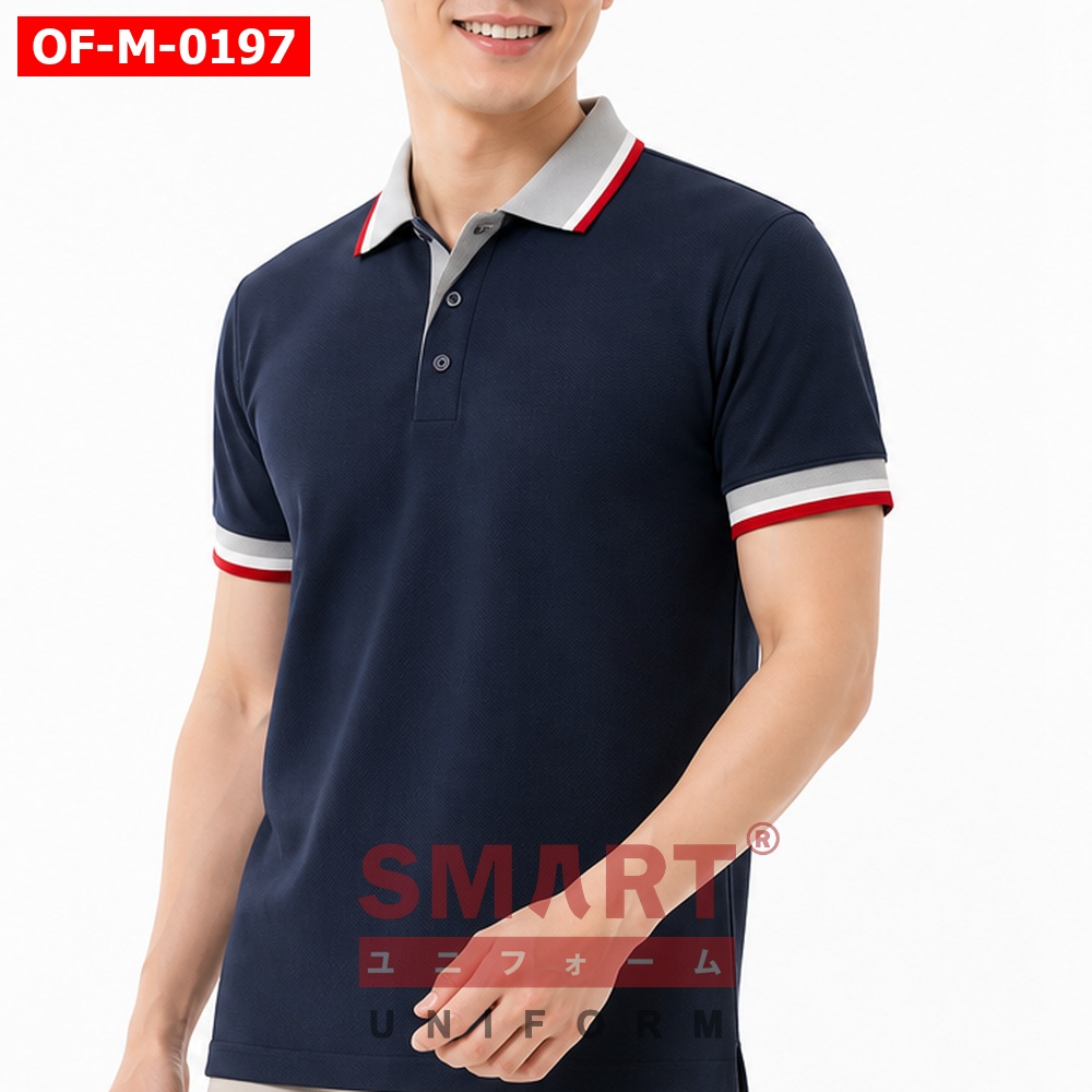 เสื้อพนักงานออฟฟิศชาย OF-M-0197 ภาพสินค้า