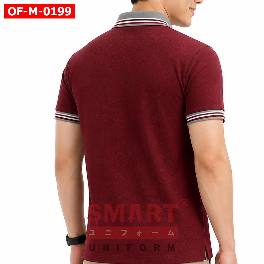 เสื้อพนักงานออฟฟิศชาย OF-M-0199 ภาพสินค้า