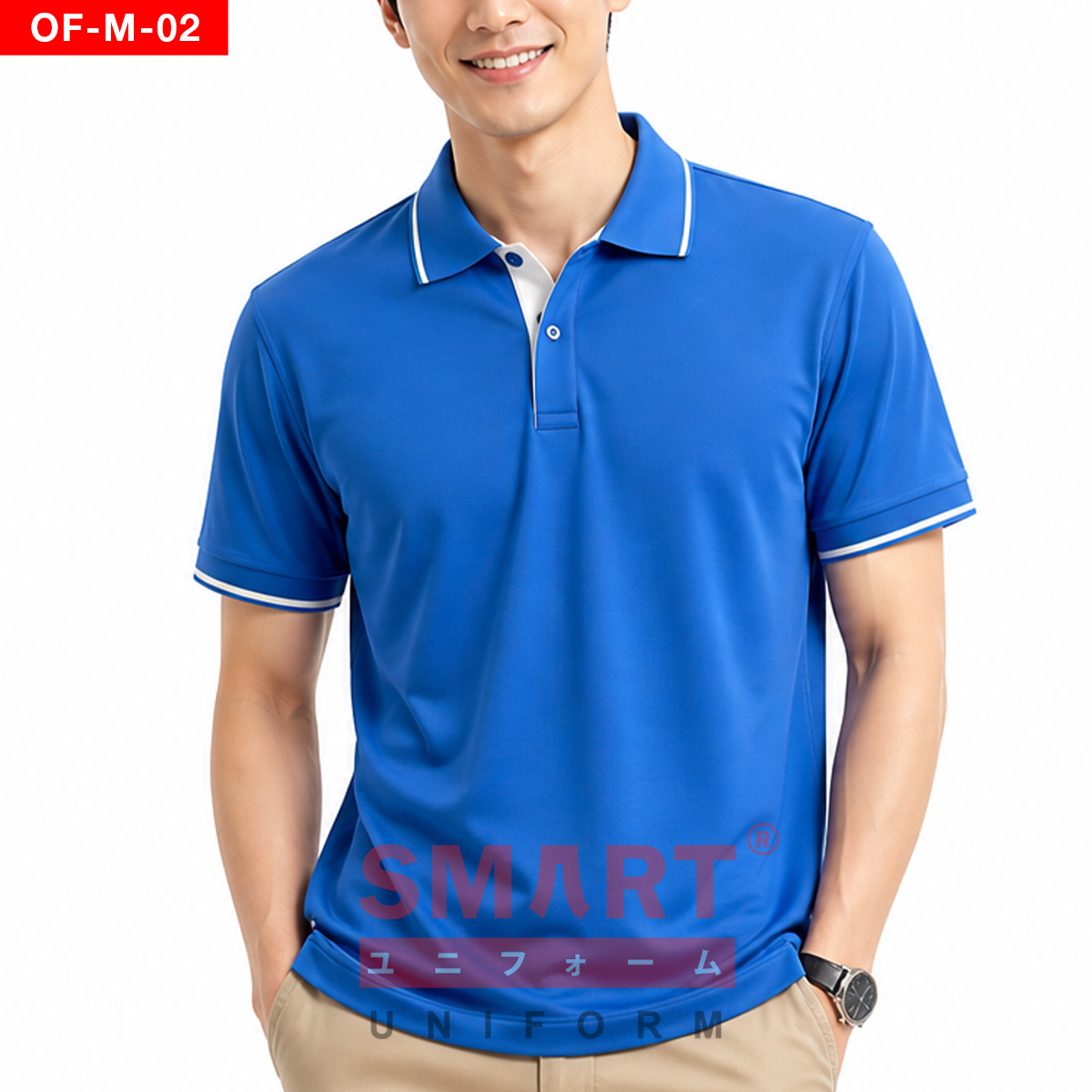 เสื้อพนักงานออฟฟิศชาย OF-M-02 ภาพสินค้า