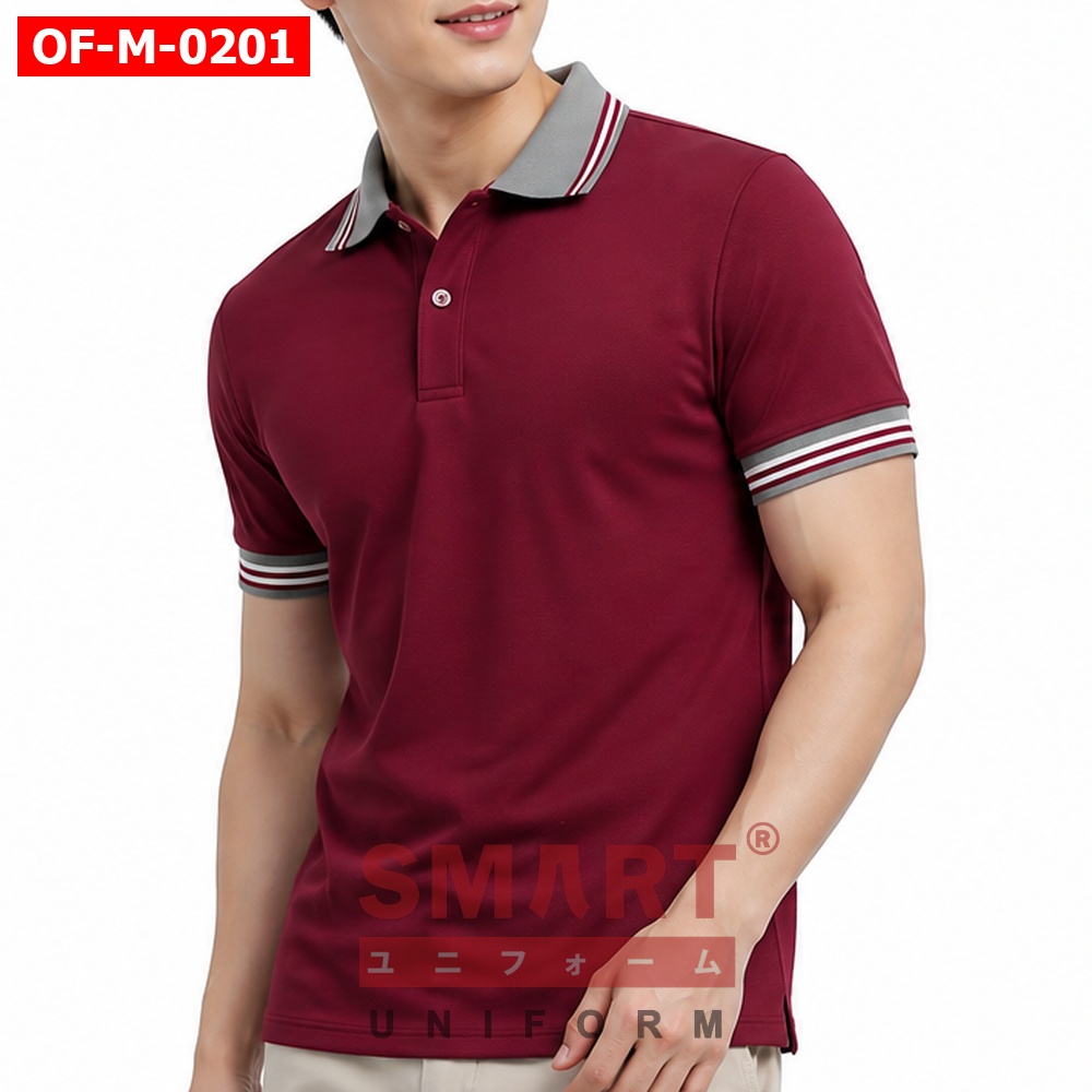 เสื้อพนักงานออฟฟิศชาย OF-M-0201 ภาพสินค้า