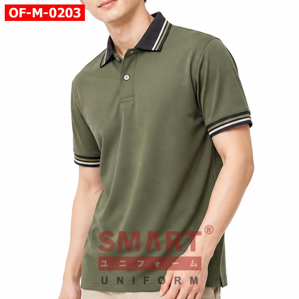 เสื้อพนักงานออฟฟิศชาย OF-M-0203 ภาพสินค้า