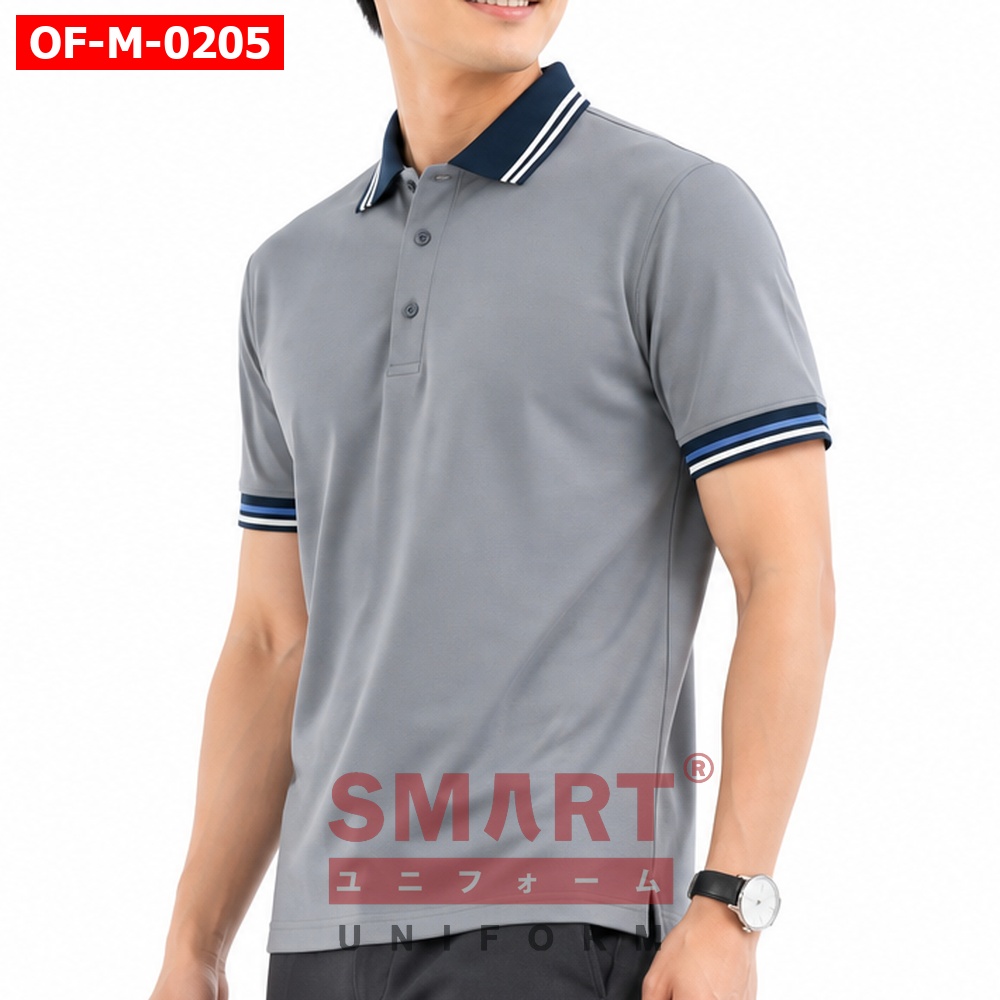 เสื้อพนักงานออฟฟิศชาย OF-M-0205 ภาพสินค้า