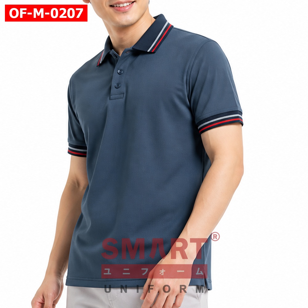 เสื้อพนักงานออฟฟิศชาย OF-M-0207 ภาพสินค้า