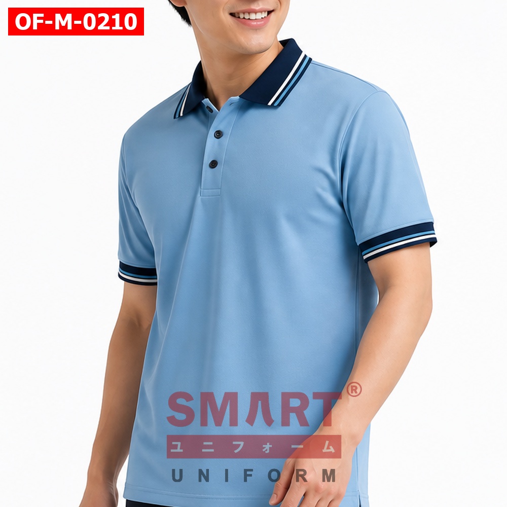 เสื้อพนักงานออฟฟิศชาย OF-M-0210 ภาพสินค้า