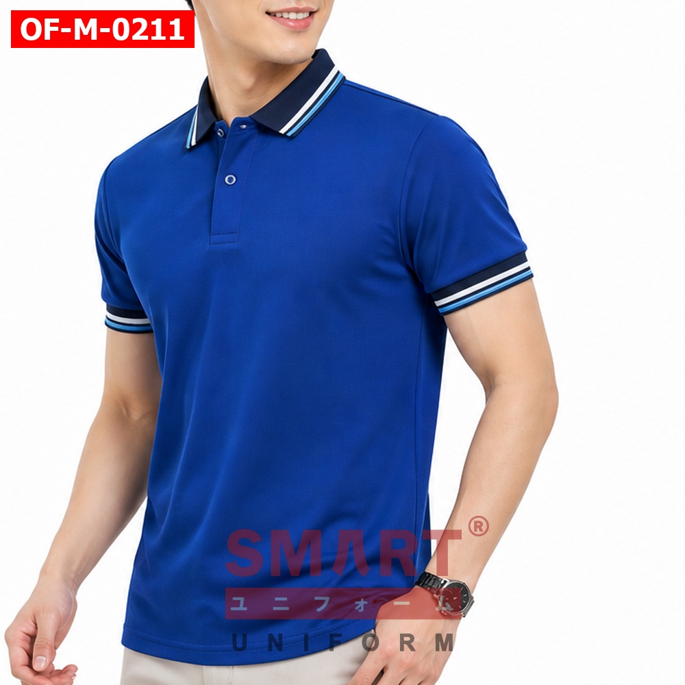 เสื้อพนักงานออฟฟิศชาย OF-M-0211 ภาพสินค้า