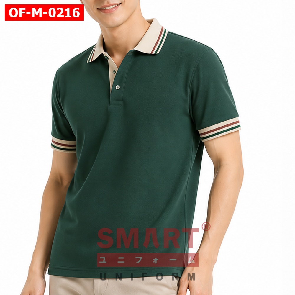 เสื้อพนักงานออฟฟิศชาย OF-M-0216 ภาพสินค้า