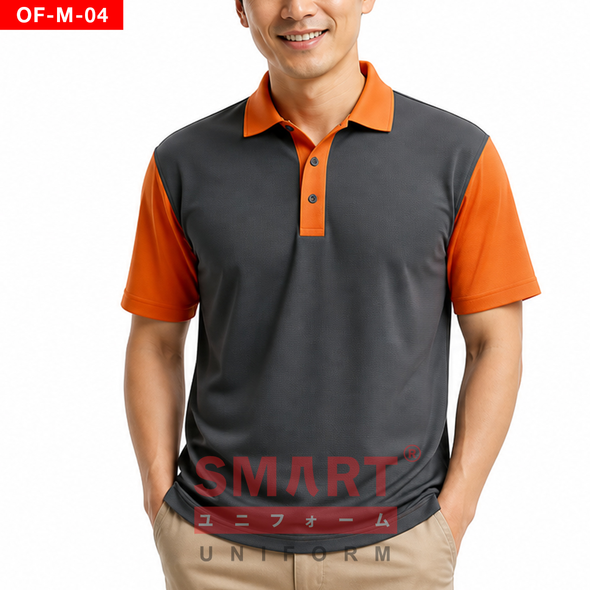 เสื้อพนักงานออฟฟิศชาย OF-M-04 ภาพสินค้า