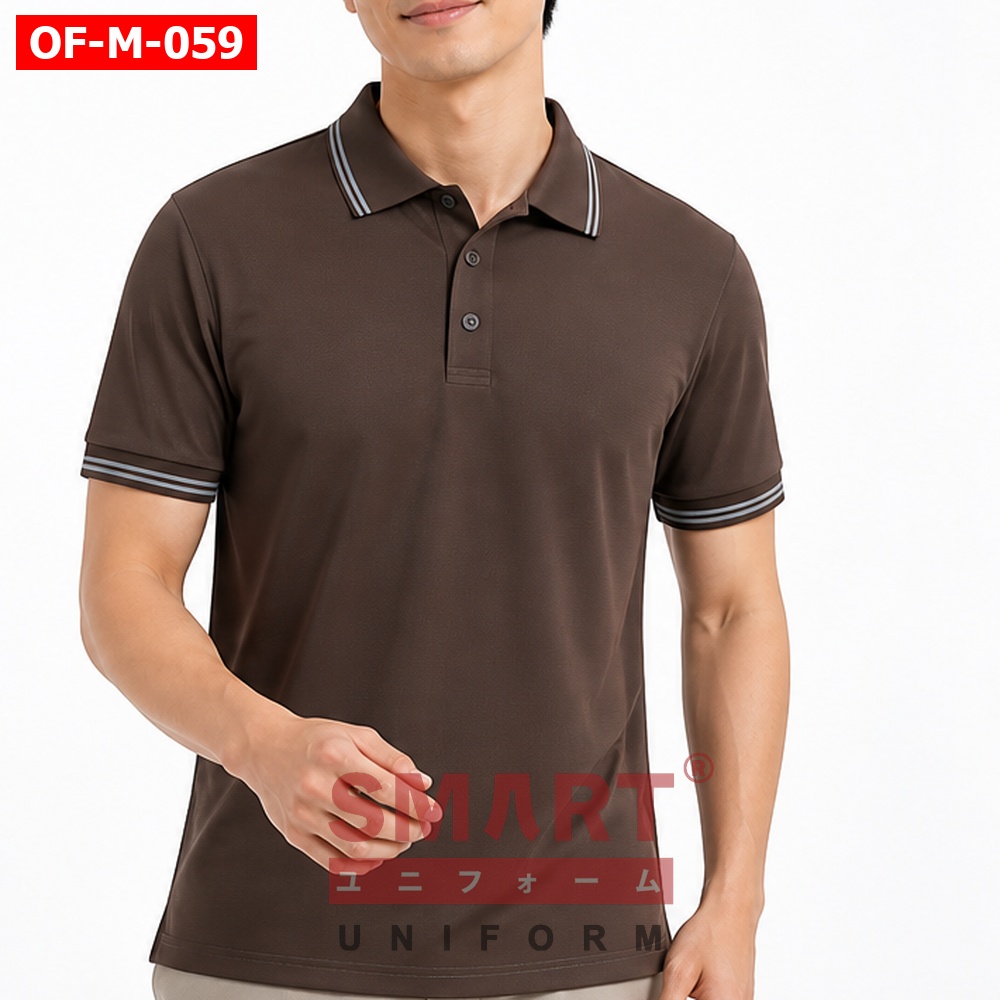 เสื้อพนักงานออฟฟิศชาย OF-M-059 ภาพสินค้า