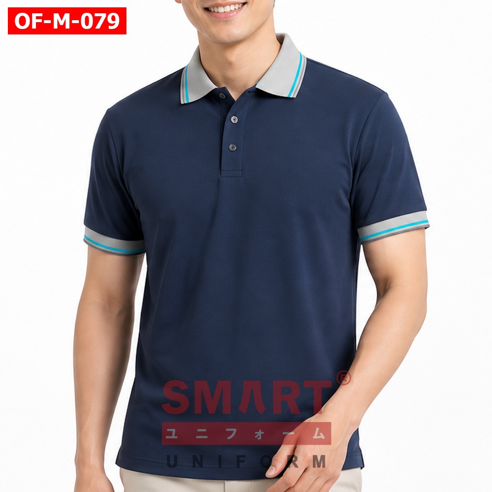 เสื้อพนักงานออฟฟิศชาย OF-M-079 ภาพสินค้า