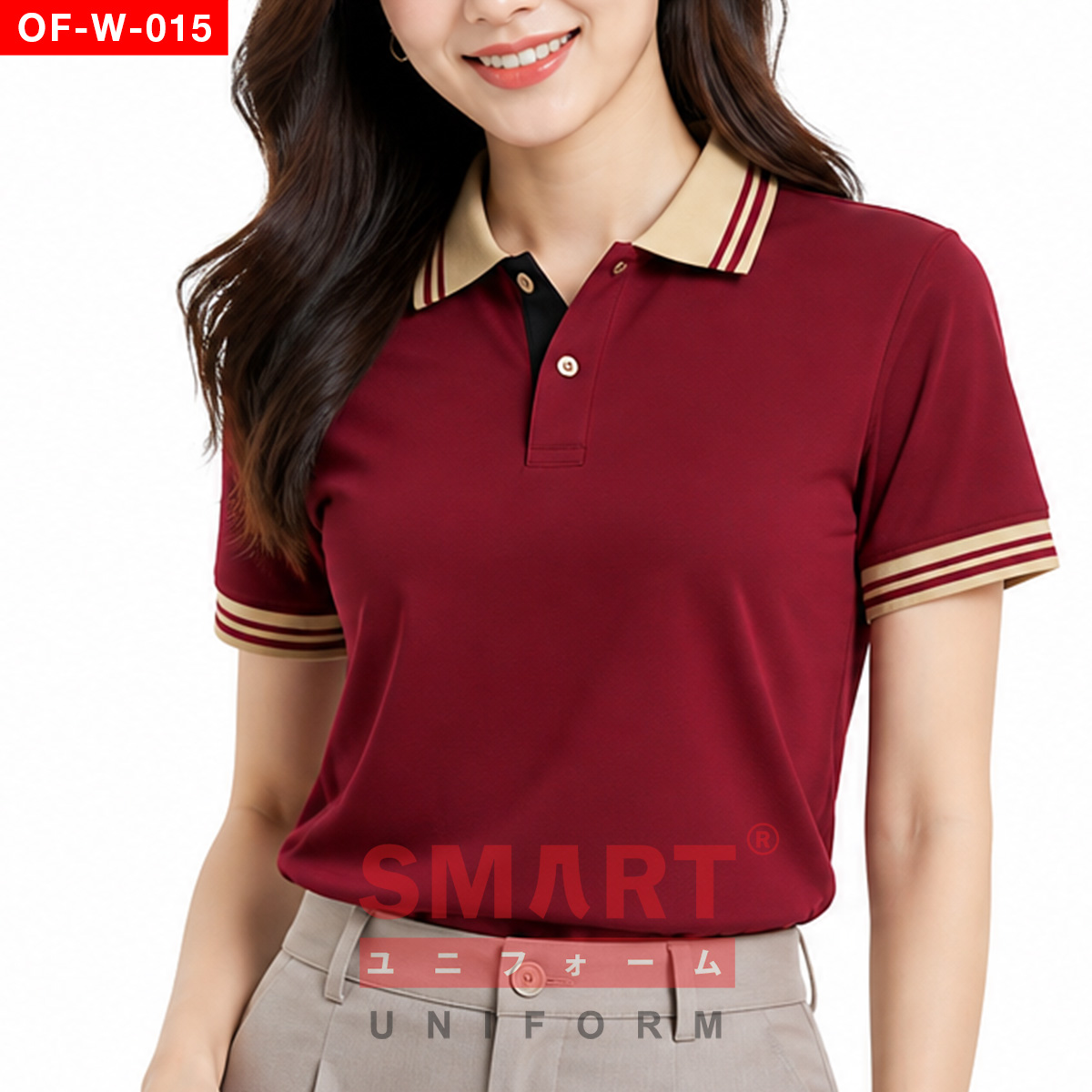 เสื้อพนักงานออฟฟิศหญิง OF-W-015 ภาพสินค้า